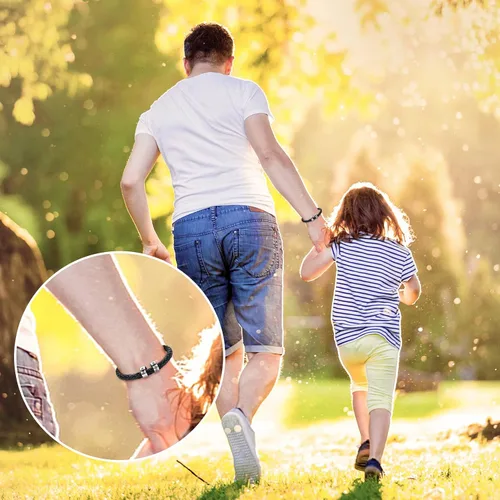 Vista 5 de Pulseras de cuero para hombre con 1-6 cuentas grabadas y nombre personalizado con nombre de identificación, pulsera trenzada para hombres, marido