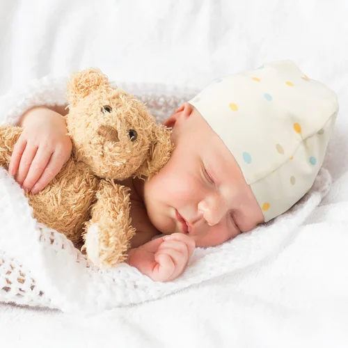 Vista 5 de HiBwoBwo Newborn Hospital Hat Spring Summer Autumn Baby Beanie Baby Boys Girls Hats 0-6 Months