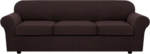 Vista 14 de H.VERSAILTEX Fundas de Sofá Elásticas para Cojines Fundas de Sofá para Muebles de Sala Fundas Protectoras