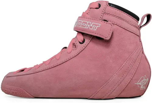 Vista 3 de Bont Parkstar - Patines profesionales de gamuza rosa para rampas de parque, cuencos de calle para hombres, mujeres, niños, niñas, patinaje al aire