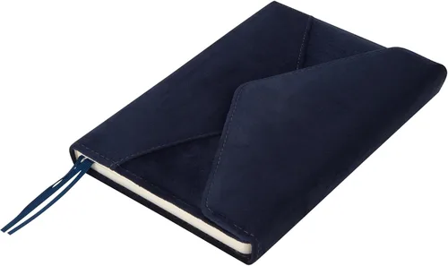 Vista 6 de Eccolo - Cuaderno rayado, diario de terciopelo de tapa dura para mujeres y hombres, 256 páginas marfil, diario de escritura único para el trabajo