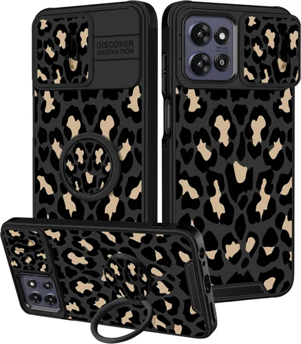 Vista 49 de para Moto G 5G 2023 funda - Cubierta de teléfono linda con corazón para mujeres y niñas, diseño único negro con cubierta deslizante para la cámara