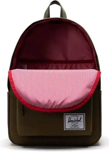 Vista 4 de Herschel Clásicos Mochilas clásicas X-Large, Oliva militar, Clásico XL