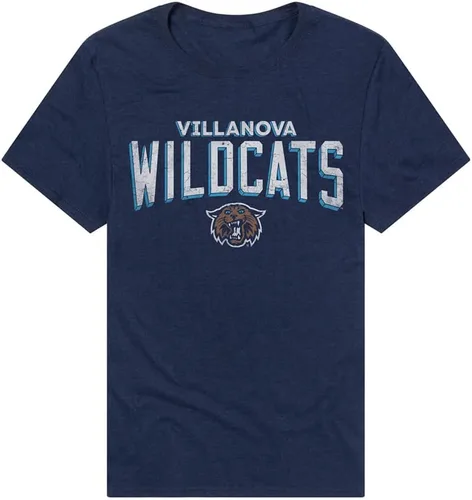 Vista 55 de Campus Lab Official NCAA Classic Distressed Logo Collegiate Classic Ring-Spun T-Shirt Unisex for Men & Women