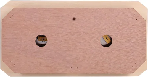Vista 3 de MIFXIN Termómetro de sauna higrotermógrafo de madera para sauna 2 en 1 doble esfera de humedad interior medición de temperatura higrómetro