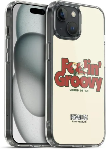 Vista 58 de Head Case Designs Funda de gel suave con licencia oficial de Peanuts Freak Flag Fly Woodstock 50th compatible con Apple iPhone 7 Plus/iPhone 8 Plus