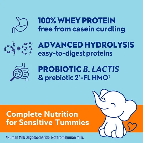Vista 6 de Good Start Dr. Brown’s Gentle Pro, fórmula infantil en polvo, para estómagos sensibles, fácil digestión y heces más suaves, fórmula infantil