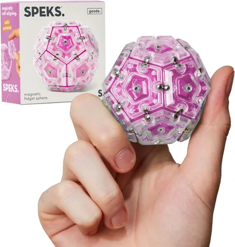Vista 18 de Speks Geode - Juguete magnético antiestrés, juguete de escritorio sensorial para adultos y adolescentes de 14 años en adelante, regalo