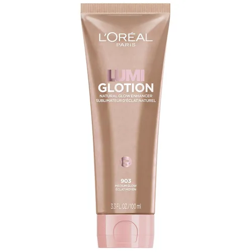 Vista 18 de L'Oréal Paris Maquillaje True Match Lumi Glotion, Potenciador de brillo natural, Iluminador resaltador, Gotas bronceadoras para un brillo bañado por