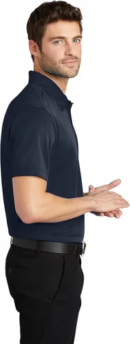 Vista 2 de Port Authority Polo unisex de seda Touch Performance marino