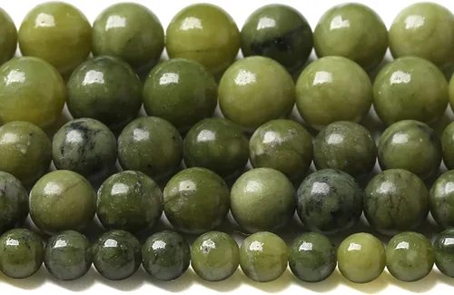 Vista 32 de 4MM 88 piezas de cuentas sueltas de piedra natural verde turquesa africana para hacer pulseras y collares de bricolaje