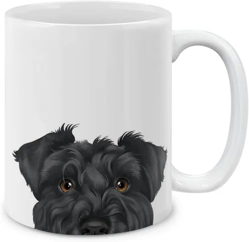 Vista 18 de MUGBREW Taza de té de cerámica bicolor blanco y naranja con gato atigrado Gatito, 11 oz