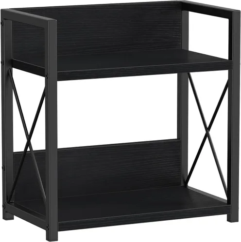Vista 10 de Organizador de estante de encimera Giikin, organizador de estante de especias de cocina de 2 niveles para encimera, organizador de estante de Bambú