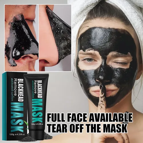 Vista 2 de Mascarilla para Puntos Negros Removedor, Mascarillas para La Cara Facial, Crema para Puntos Negros en La Cara, Removedor de Cabeza Blanca Negra