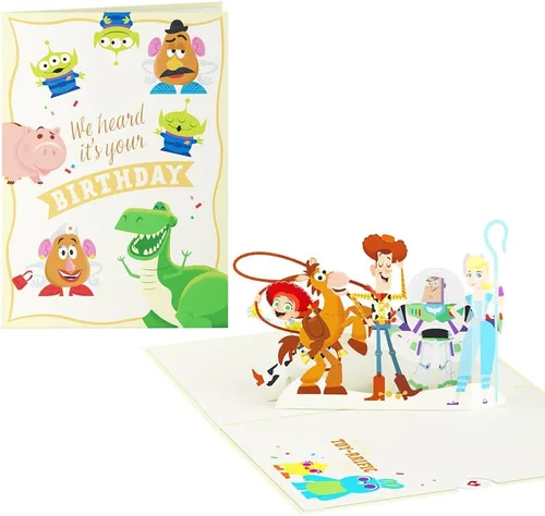 Vista 19 de Lovepop - Tarjeta desplegable de Disney Princess Dreams Come True – Tarjeta de felicitación de cuento de hadas del castillo 3D para niñas, niños