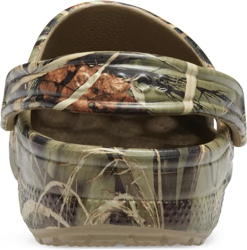 Vista 2 de Crocs, Realtree - Zueco clásico unisex para adultos, 10.6 pulgadas
