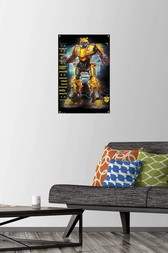 Vista 2 de Hasbro Transformers: Bumblebee - Póster de pared con pasadores