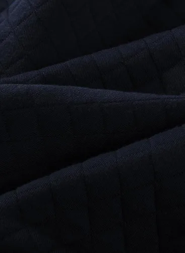 Vista 8 de JMIERR Sudadera acolchada para hombre, casual, de manga larga, cuello alto, con botones