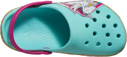 Vista 5 de Crocs Zuecos de laboratorio divertidos para niños Zapatos iluminados