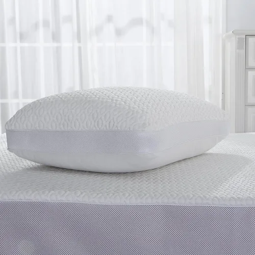 Vista 2 de Levinsohn - Funda de colchón refrescante suave y cómoda, hipoalergénica con malla, matrimonial, color blanco