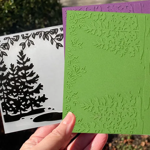 Vista 5 de Grove - Carpetas en relieve para hacer tarjetas, álbumes de recortes y estampación, suministros para hacer tarjetas y otras manualidades de papel