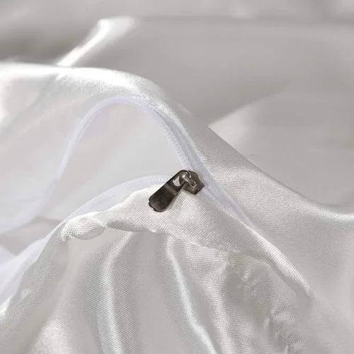 Vista 6 de Bedding Dreamer - Juego de funda de edredón de satén, se siente como si fuese seda