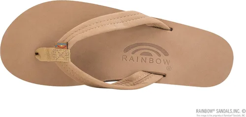 Vista 3 de Rainbow Sandals Cuero de doble capa para mujer con correa de 34 pulgadas