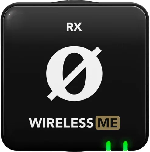 Vista 5 de RØDE Sistema de Micrófono Inalámbrico ME Dual Set Ultra Compacto con Micrófonos Integrados, Tecnología GainAssist y Alcance de 100m para Filmación