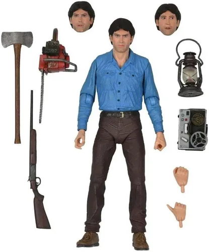 Vista 2 de NECA Figura de Evil Dead 40th Anniversary Ultimate ASH de 7 pulgadas