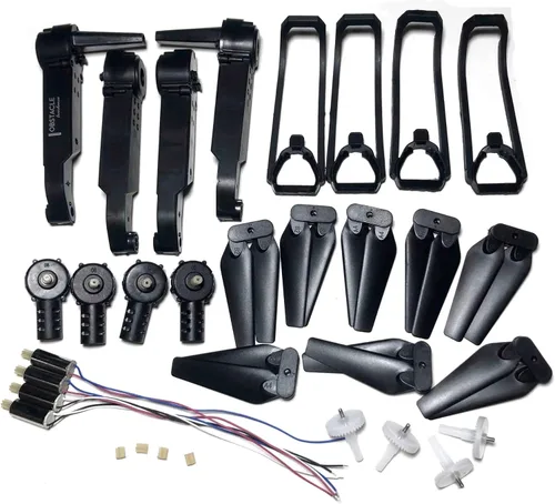 Vista 22 de Propeller Blade Frame Gear Arm Motor Mount Kit For K3 E99 And K3 Pro RC Drone FPV Quadcopter(100pcs gear)