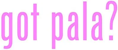 Vista 14 de Got pala ? Sticker - Decal - Die Cut - Black 2.69" x 1.13