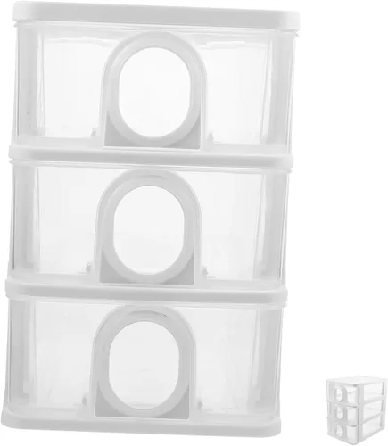 Vista 6 de Desk Drawer Organizer Makeup Storage Box Pantry Organizers for Office Home Desktop Organizing Box