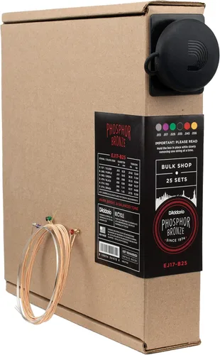 Vista 14 de D'Addario EJ26-3D Cuerdas de guitarra acústica de bronce fósforo 11-52, 3