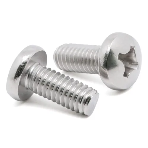 Vista 7 de Tornillos de máquina de cabeza plana de 5/16-18 x 1", rosca completa, acero inoxidable 304 18-8, paquete de 10