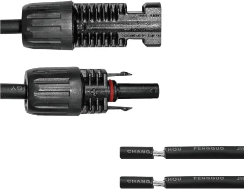 Vista 2 de Renogy Cable de extensión de adaptador solar de 10 pies y 10 AWG, conector