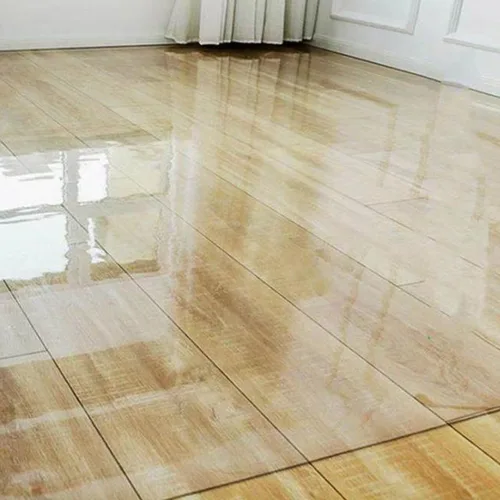 Vista 5 de Tapete para silla de oficina, protector de silla, tapete de escritorio, tapete de vinilo de PVC, protector de suelo, protector de mesa, cubierta