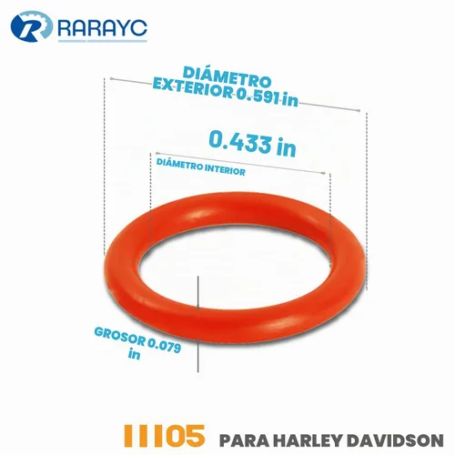 Vista 2 de 60 unids 11105 tapón de drenaje de aceite junta tórica para Harley