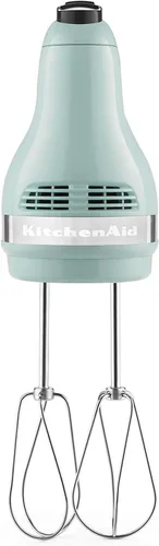 Vista 3 de KitchenAid RKHM5IC Batidora de mano Ultra Power de 5 velocidades, certificado azul hielo (renovado)