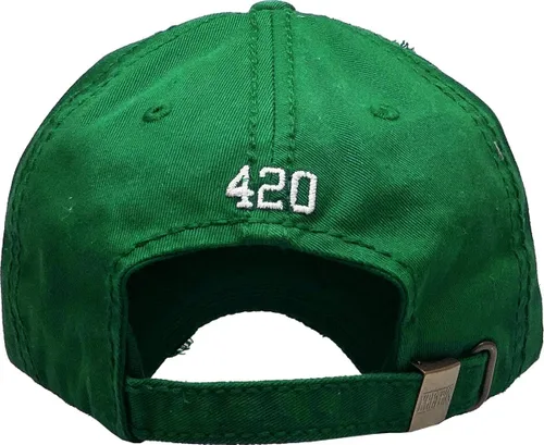 Vista 3 de Marijuana Leaf MJ Mary Jane Smoking Happy Collection Dad Hat Baseball Cap Polo Style Adjustable Unisex