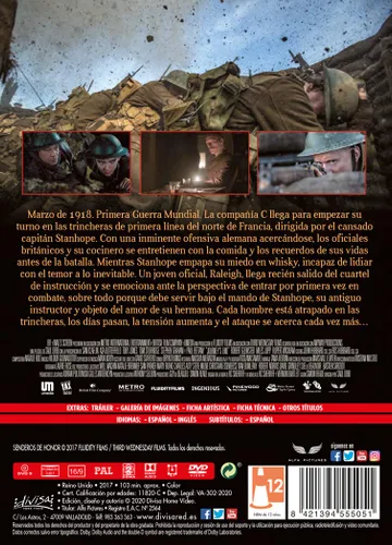 Vista 2 de Senderos de honor - Journeys End Non USA format