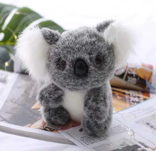 Vista 4 de Muñeco de peluche para niños, lindo cojín de oso de koala de peluche