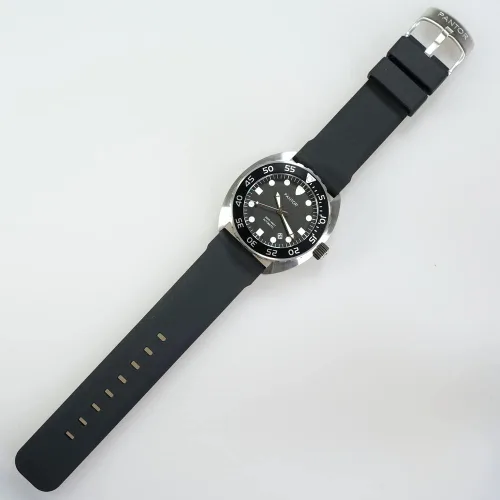 Vista 2 de Pantor Nautilus Reloj de buceo Reloj automático para hombre, 656.2ft de acero inoxidable impermeable para hombre con bisel giratorio, cristal