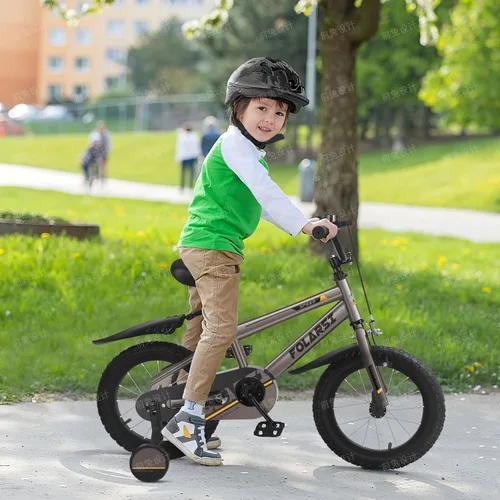 Vista 7 de Bicicleta para niños de 12, 14, 16 pulgadas, bicicleta de montaña deportiva para niños de 2 a 7 años, bicicleta de montaña deportiva para niños