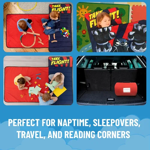 Vista 3 de Jay Franco - Alfombrillas para siesta infantil
