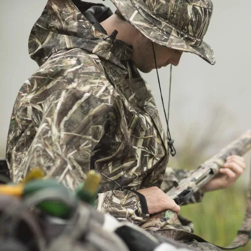 Vista 5 de FROGG TOGGS Java Toadz 2.5 Camo Chaqueta impermeable transpirable para hombre