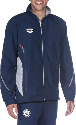 Vista 2 de Arena Standard Official USA Swimming National Team Unisex Zip Warm-up Jacket