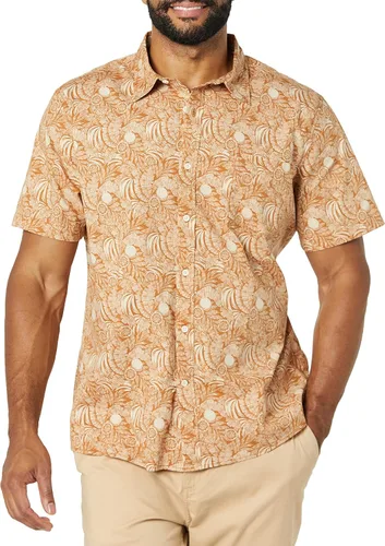 Vista 4 de Goodthreads Camisa de popelina elástica de manga corta para hombre