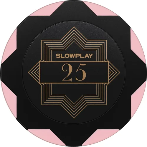 Vista 7 de SLOWPLAY Nash Clay - Fichas de póquer, 0.49 oz de compuesto de arcilla pesada, 1.575 in a granel, paquete de 50 con denominación de 10