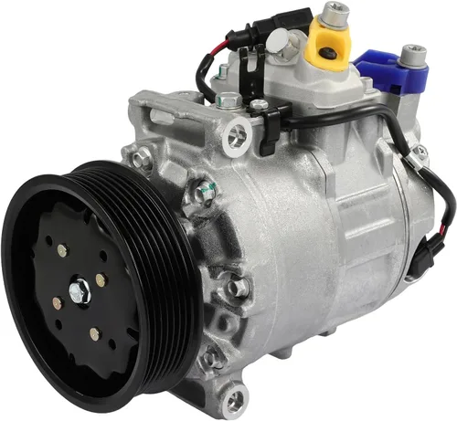 Vista 28 de SCITOO Compresor de aire acondicionado compatible con Audi A6 2.8L 3.2L 2006-2011, compresor de aire acondicionado compatible con Audi Q5 3.2L