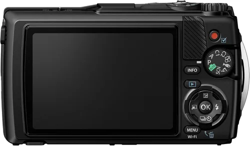 Vista 4 de OM SYSTEM Olympus Tough TG-7 - Cámara subacuática negra, impermeable, a prueba de congelación, brillo de alta resolución, video 4K 44x Macro